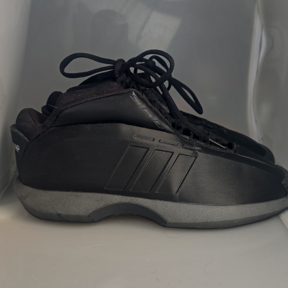 Adidas Men's Black and Gray Sneakers